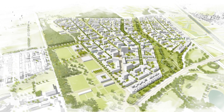  - Neuer Stadtteil Dietenbach, Freiburg | rheinflügel severin – Björn Severin