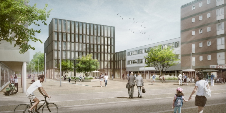  - Neubau Bezirksrathaus Rodenkirchen, Köln | rheinflügel severin – Björn Severin