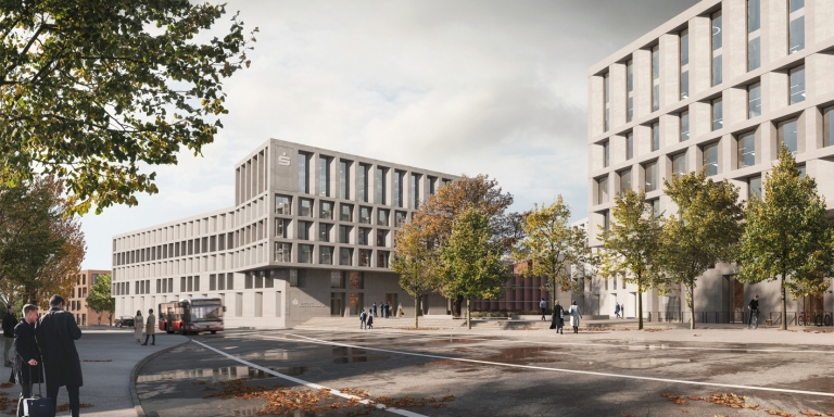  - Sparkassanareal Cappeler Straße, Marburg | rheinflügel severin – Björn Severin